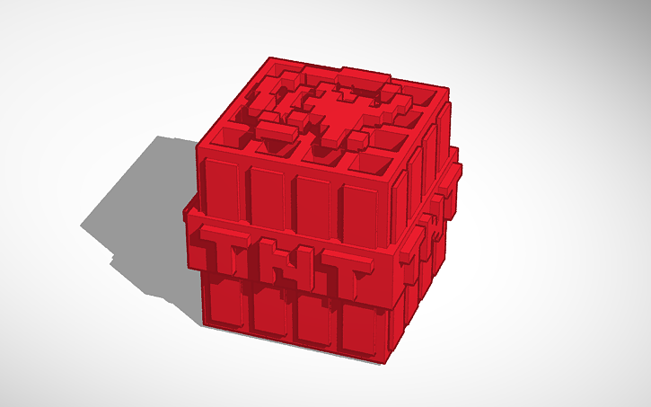 3D design TNT | Tinkercad