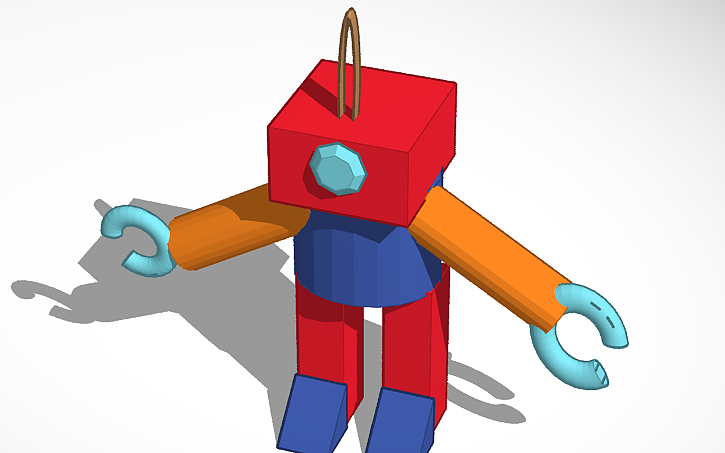 3D design robot - Tinkercad