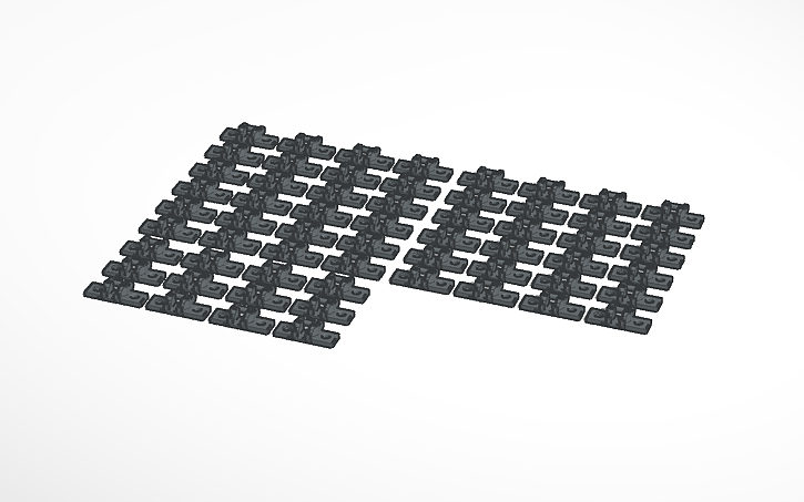 3D design lego Treads - Tinkercad