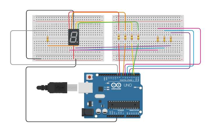 Circuit design อัจฉรา สธม.1 ม.6 - Tinkercad