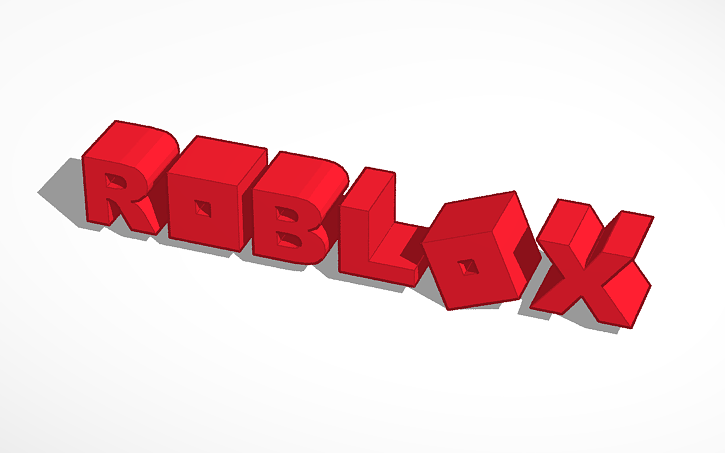 Roblox Sign Tinkercad