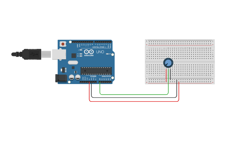 Circuit design arduino 7 - Tinkercad