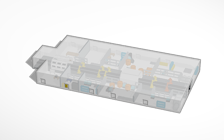 3D design Car Manufacturing Facility Layout | Tinkercad