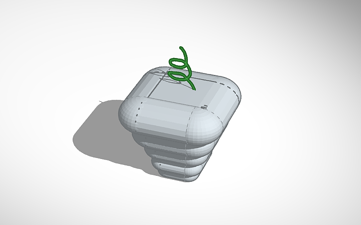 3D design spring fruit - Tinkercad