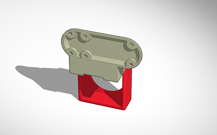 3D design BTT Smart Filament Sensor Mount - Ender 3 Direct Drive v2.0 ...