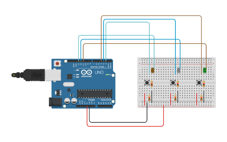 Circuit design CRICUIT 1 | Tinkercad