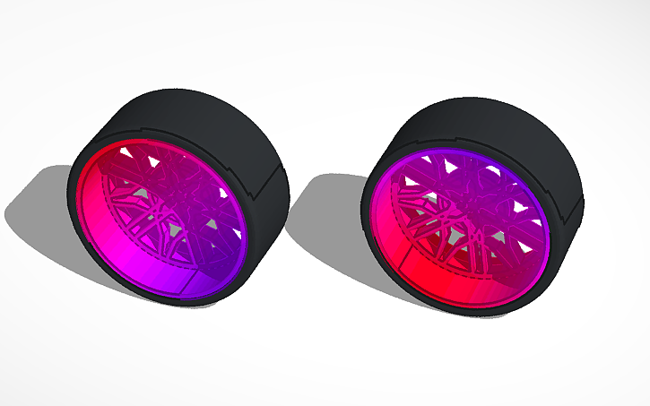 3D design Copy of raceline wheels ts4 | Tinkercad