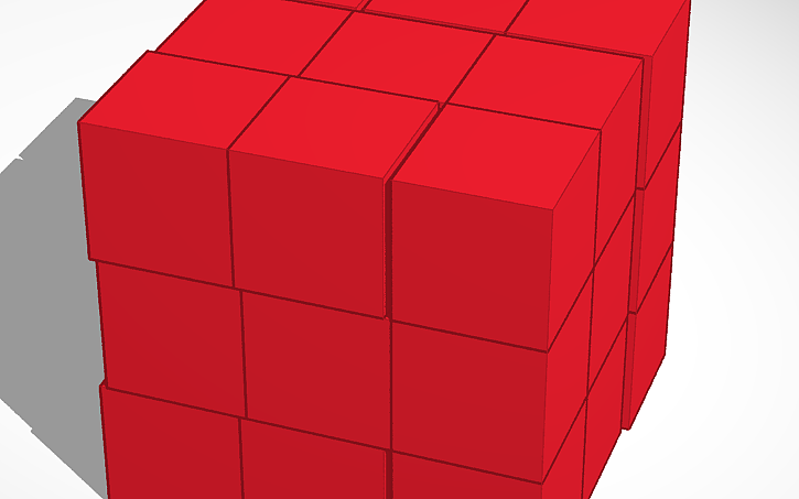 3D design rubixcube | Tinkercad