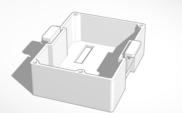 3D design JR Module Case Bottom - Tinkercad