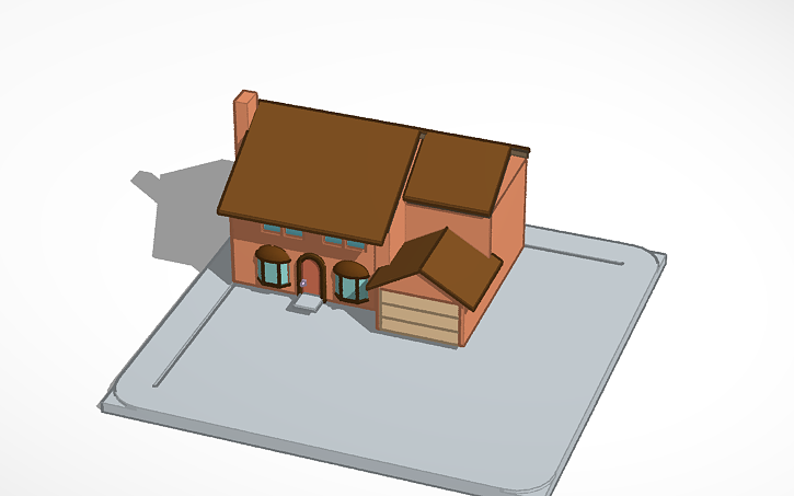 Copy Of Simpsons House Tinkercad