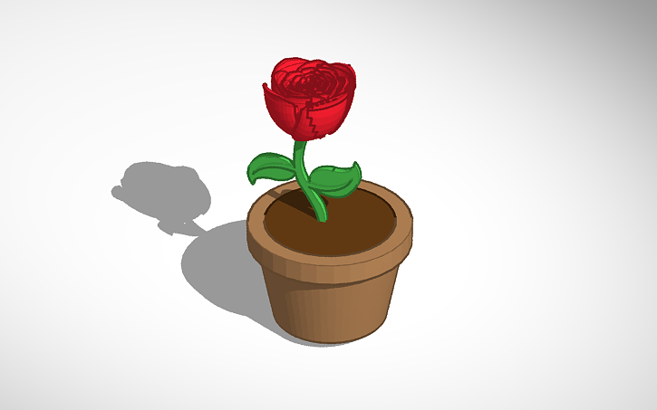 Flower Pot Tinkercad