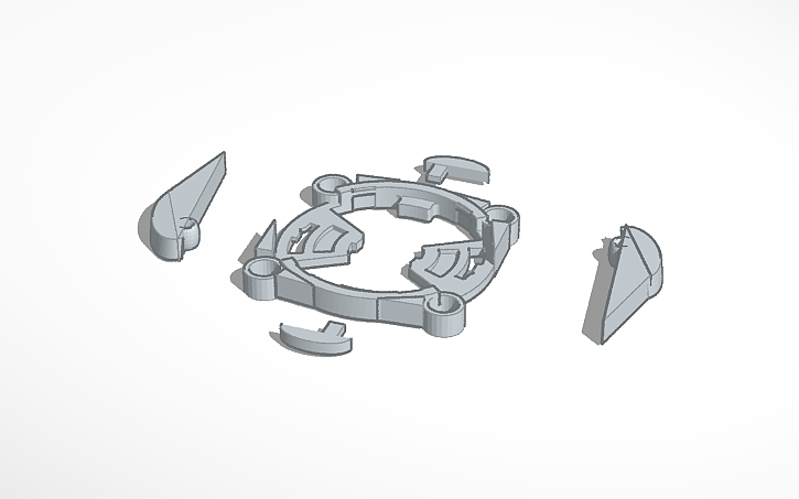 3D design Beyblade Burst Sparking Frenzy Ring - Tinkercad