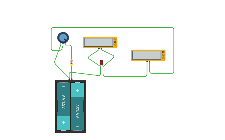 Circuit Design Curva Led Tinkercad