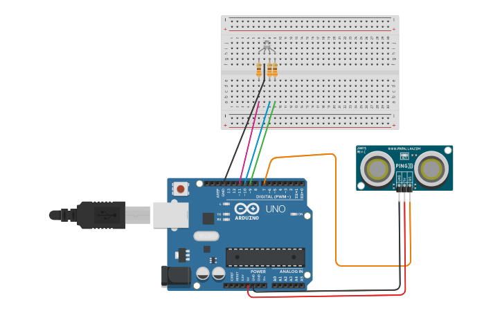 Circuit design object detection - Tinkercad