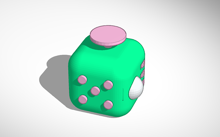 Fidget Cube Tinkercad