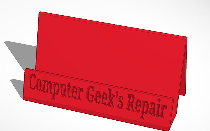 3d Design Business Card Holder Tinkercad 3d Design Business Card Holder Tinkercad