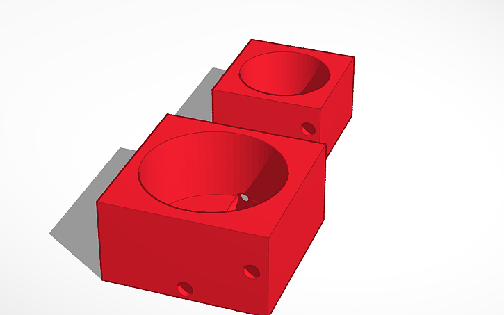 3D Design Button Battery Holders Tinkercad