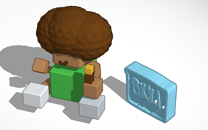 3D design bLOCKBOT - Tinkercad