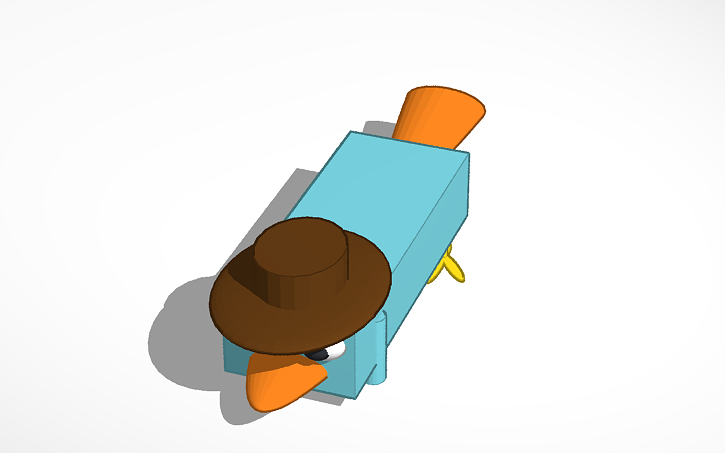 Perry El Ornitorrinco Minecraft Skin