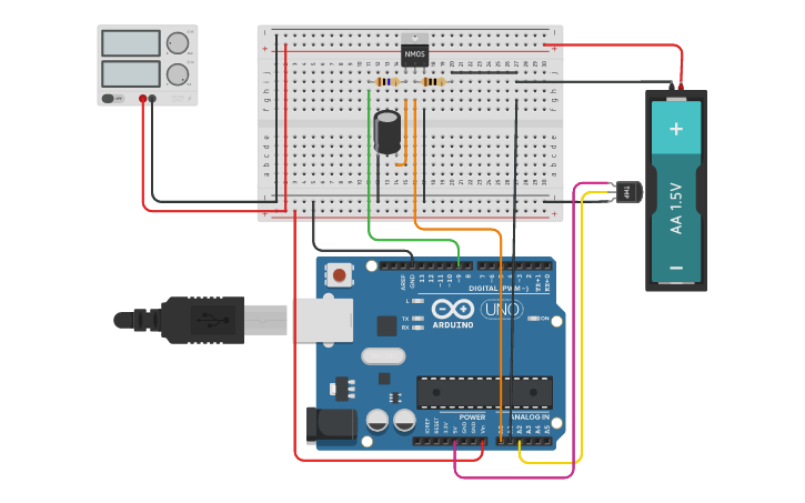 Arduino NiMh Controlled Battery Charger
