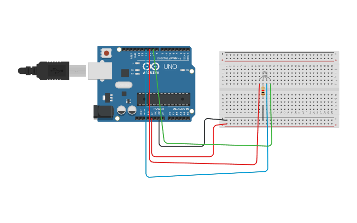 Circuit design Assignment:2, Level:3 - Tinkercad