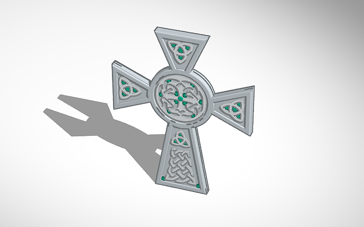 3D design Cross - Tinkercad