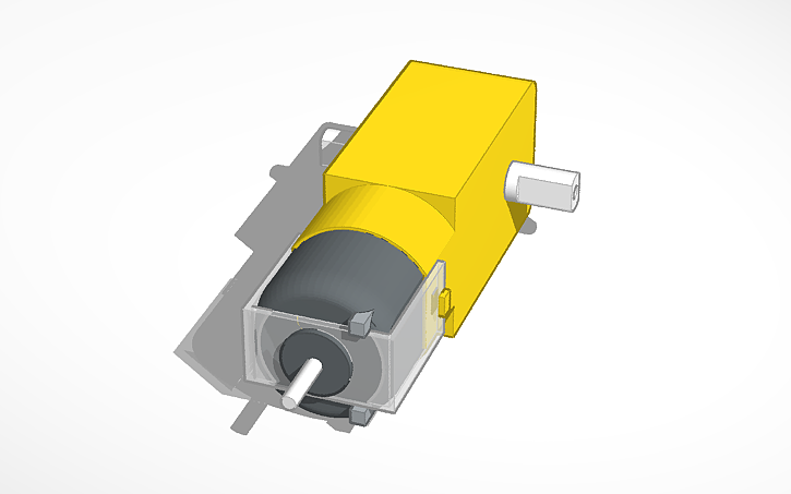 Circuit Assembly Hobby Motor | Tinkercad