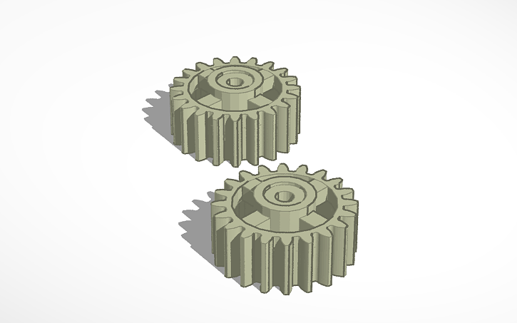 3d Design Gears - Tinkercad