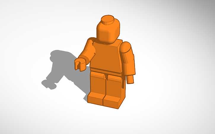 3D design Lego Figurine | Tinkercad