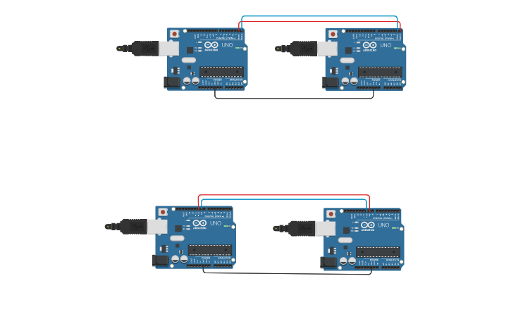 Circuit design Arduino Serial Communication | Tinkercad
