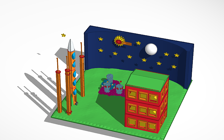 3D design Spectacular Blad - Tinkercad