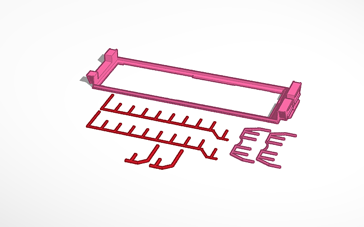 3D design Trackmaster SD9 Frame - Tinkercad