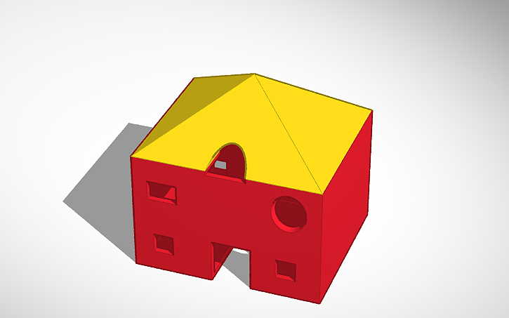 3D design building - Tinkercad