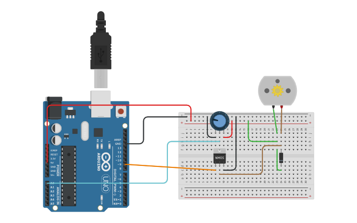 Circuit design lab10 | Tinkercad