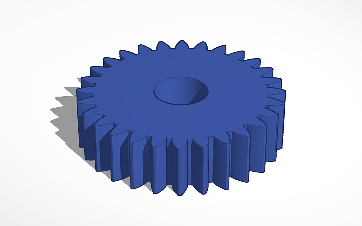 3D design GN Q-2 Axle Gear - Tinkercad