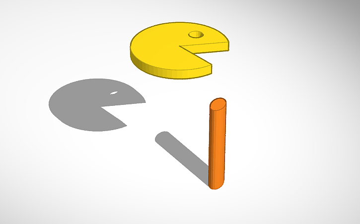 3D design pacman | Tinkercad