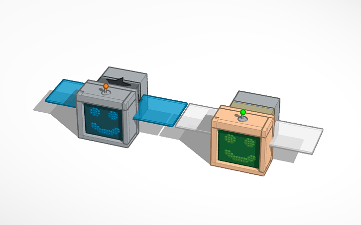 3D design Digital Bee models BSS - Tinkercad