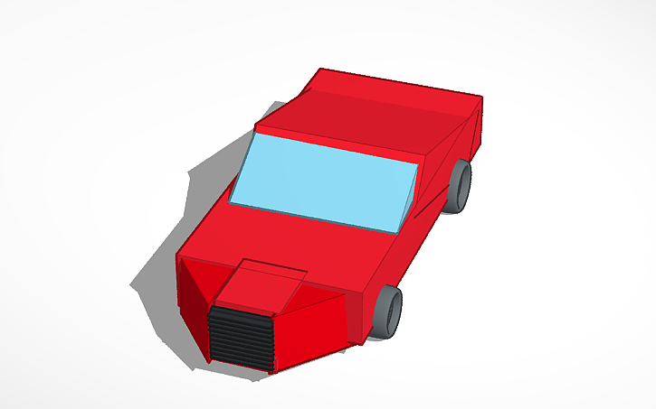 3D design the Ferrari - Tinkercad