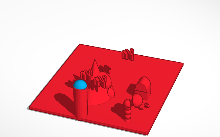 3D design valcano | Tinkercad