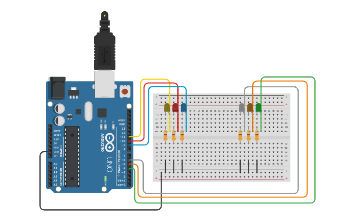 Circuit design Arduino1 | Tinkercad