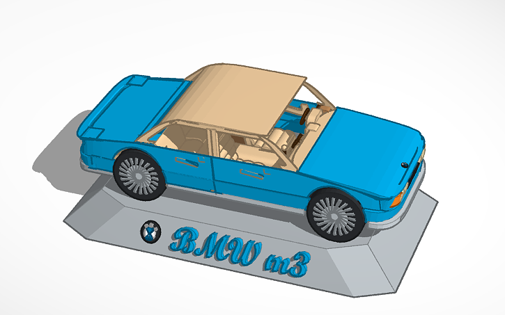 3d-design-bmw-m3-tinkercad