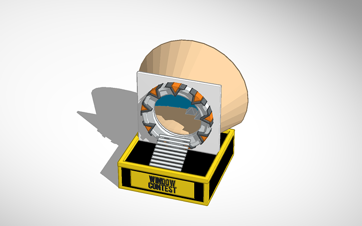3D design Stargate Window Contest! Tinkercad