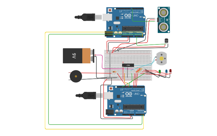 Circuit design MIA - Tinkercad