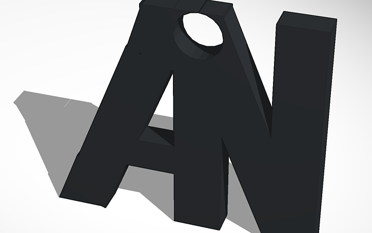 3D design awolnation band logo | Tinkercad