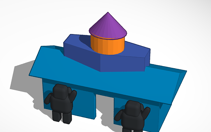 3D design random castle | Tinkercad