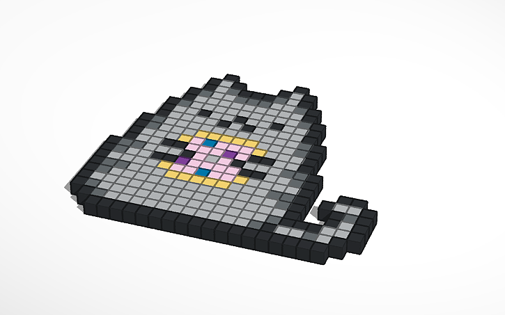 Pixilart - Pusheen Cat w/Dount by Cahill