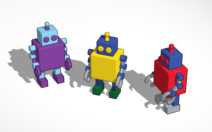 3D design Robots - Tinkercad