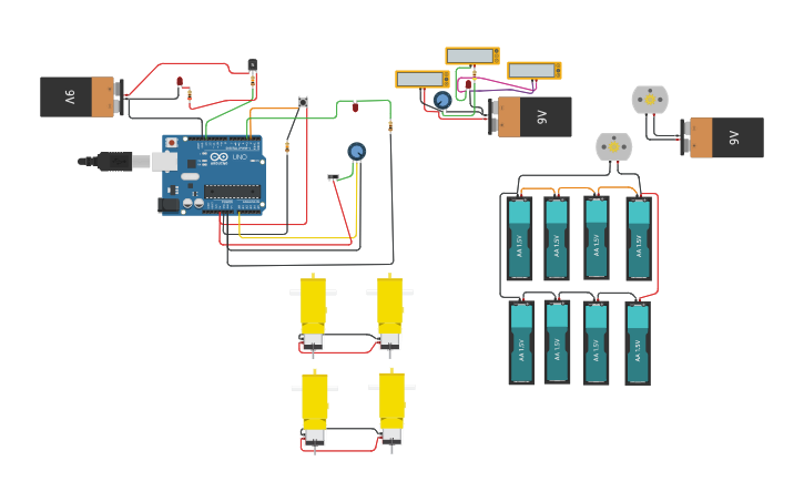 Led Controlled By Push Button Input Via Arduino Microcontroller Tinkercad