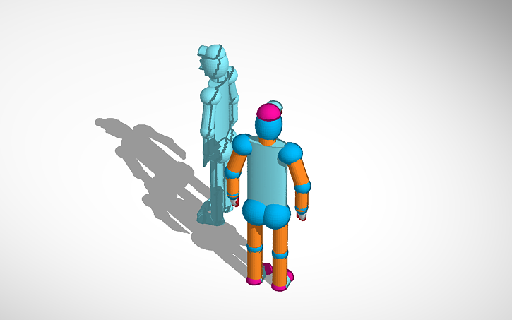 3D design Weird dude - Tinkercad