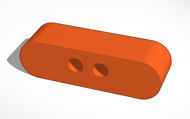 3D design Duffel button | Tinkercad